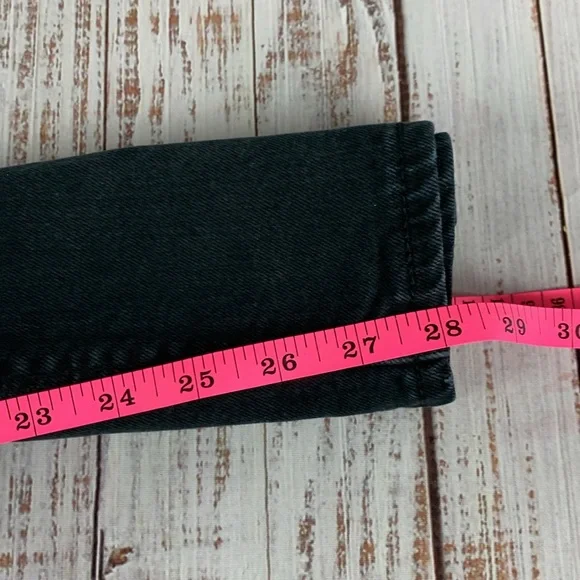 Levi’s Denizen black 216 skinny fit jeans  sz 28 x 30 - Picture 8 of 15